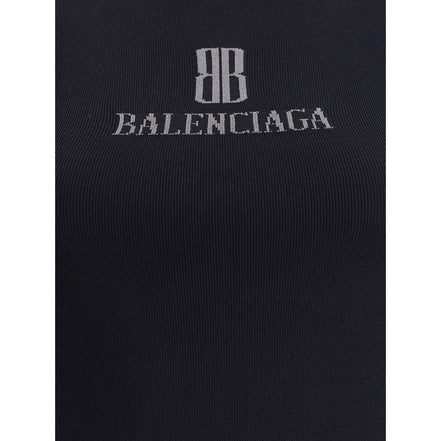 Schwarzes Viskose-Top