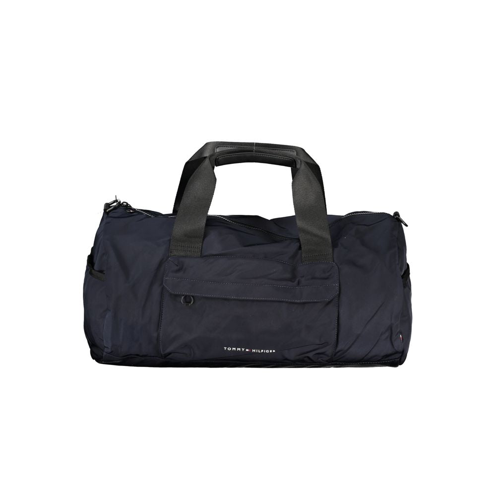 Blaue Polyester Handtasche