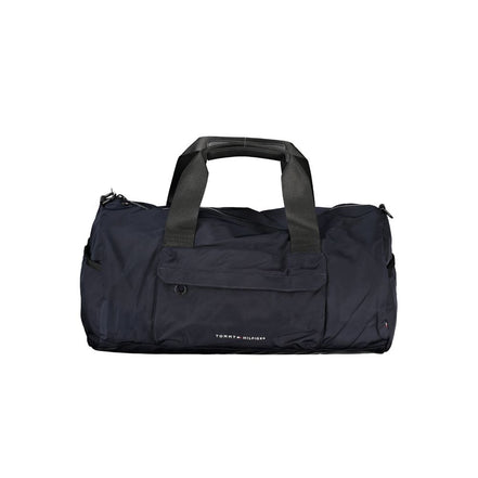 Blaue Polyester Handtasche