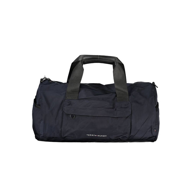 Blaue Polyester Handtasche