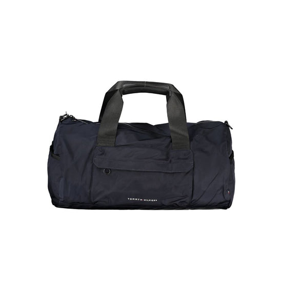 Blaue Polyester Handtasche
