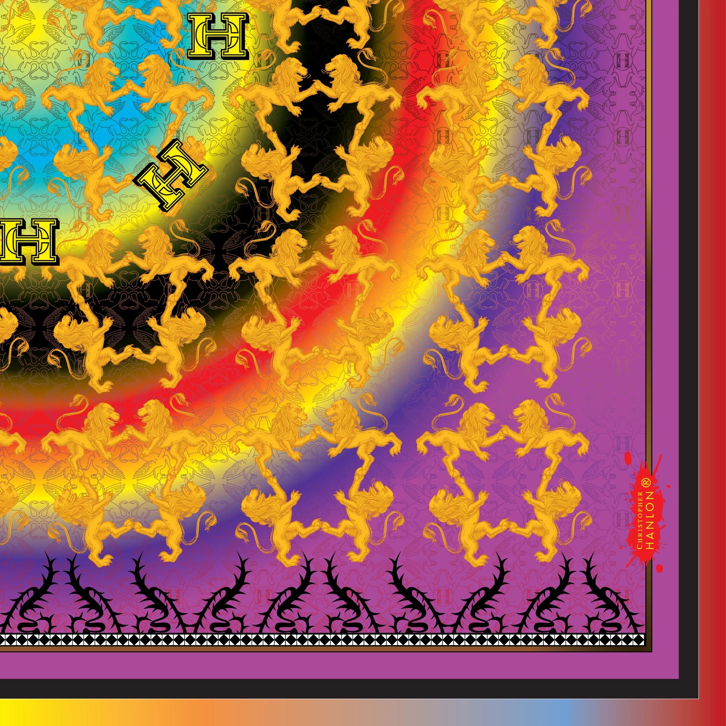 CHRISTOPHER HANLON® Sciarpa Nr. 28 | Chiffon