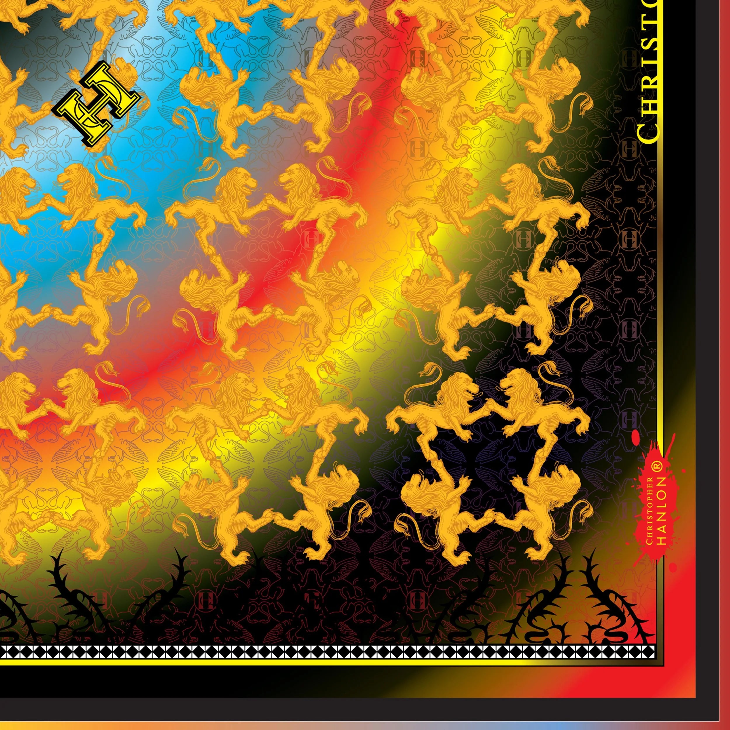 CHRISTOPHER HANLON® Sciarpa Nr. 37 | Chiffon