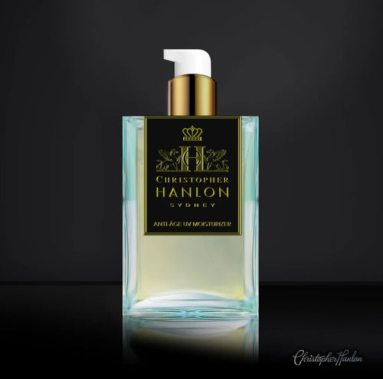 ANTI-AGE-UV-FFEUCHTIGKEITSPFLEGE AFTER-SHAVE-LOTION FÜR MÄNNER Gold Rush Bergamotte + Minze